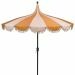 Rissy parasol bruin Ø220 x 238 cm
