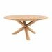 Prado tuintafel Ø160 cm - teak