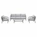 Tarera loungeset 4-delig - taupe