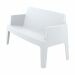 Box tuinbank the original L138 cm wit