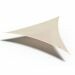 Coolfit schaduwdoek driehoek 360 cm - Gebroken Wit