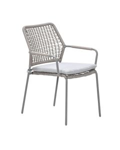 Natas tuinstoel stapelbaar taupe - natural sand