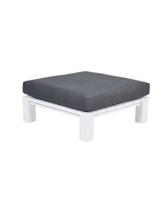 Plaza loungetafel 100x100xH30 cm - wit