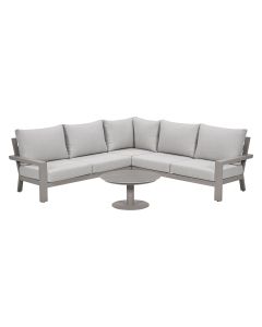 Sorelli loungeset 4-delig - taupe