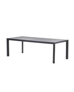 Penang uitschuifbare tuintafel 180/230x100 cm - donker grijs