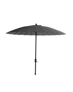 Parasol Manilla Ø250 cm donker grijs