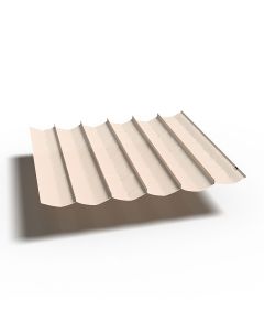 Harmonica schaduwdoek - breed 290 cm lang 400 cm - Gebroken Wit