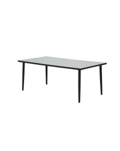 Senna tuintafel 180 x 100 cm donker grijs