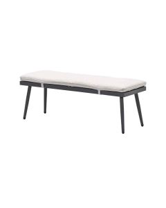 Burela/Gabon sportbank 120x40x43,5cm - desert sand