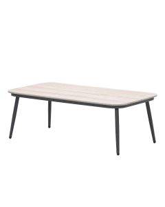 Burela loungetafel 130x70 cm - light teak vironwood