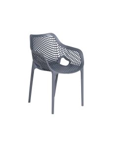 Air XL design tuinstoel donker grijs