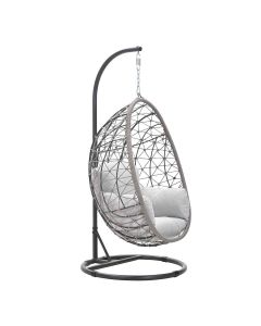 Panama hangstoel swing egg - rope taupe