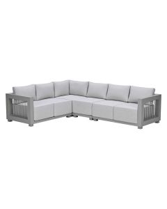 Berthill loungebank 4-delig - taupe