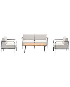 Magday loungeset 4-delig - desert sand