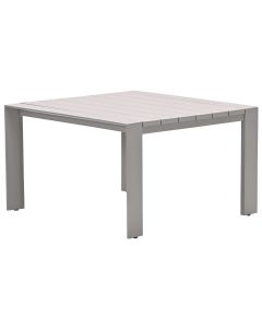 Malakka lounge dining tafel 111,5x111,5 cm - taupe