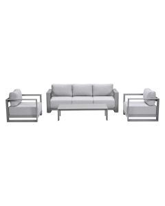 Malakka loungeset 4-delig - taupe
