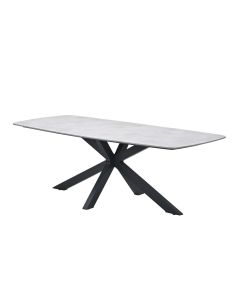 Fiore tuintafel 220x100xH72 cm - donker grijs