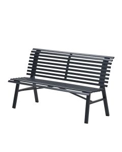 Boaz tuinbank - donker grijs