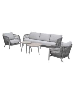 Luzia loungeset 5-delig - taupe