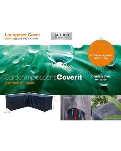 Loungesethoes set L 255/255x90xH70 cm