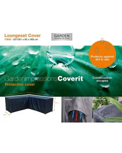 Loungesethoes L 227/301x80xH65 cm