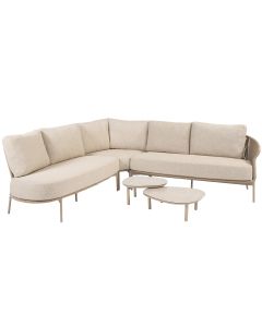 Florence loungeset 5-delig - latte