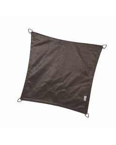 Nesling Coolfit schaduwdoek vierkant 5-0x5-0x5-0x5-0m - Antraciet Polyester