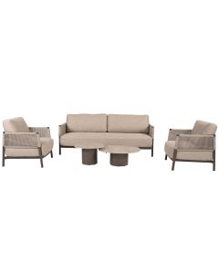 Savanne loungeset 5-delig - terre