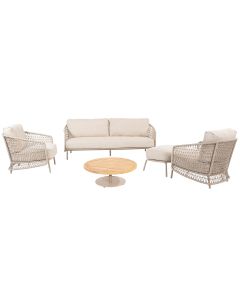 Puccini loungeset 5-delig - latte