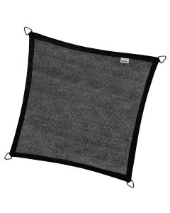 Coolfit schaduwdoek vierkant 5.0x5.0 m - zwart