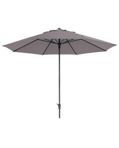 Timor luxe stokparasol Ø400 cm - polyester taupe