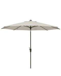 Lissabon stokparasol Ø300 cm automatisch - mellow champagne olefin - teakhoutlook frame
