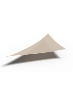 Coolfit schaduwdoek driehoek 90° - 400x570 cm - Gebroken Wit