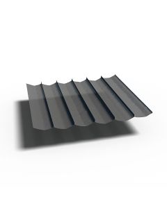 Harmonica schaduwdoek - breed 370 cm lang 370 cm - Antraciet