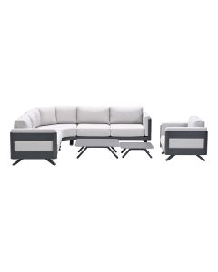 Medellin loungeset 6-delig - valley sand