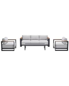 Malakka loungeset 4-delig - valley sand