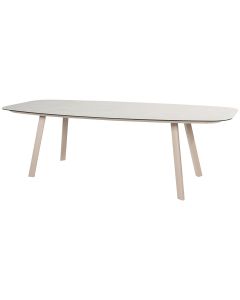 Manolo tuintafel 240x103 cm - latte