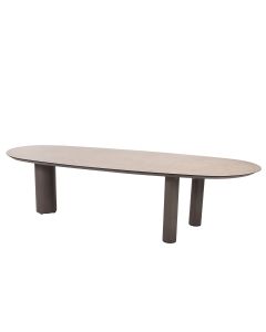 Denia tuintafel 290x110 cm - terre ceramic print
