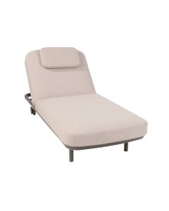 Milano ligbed - verstelbaar - terre