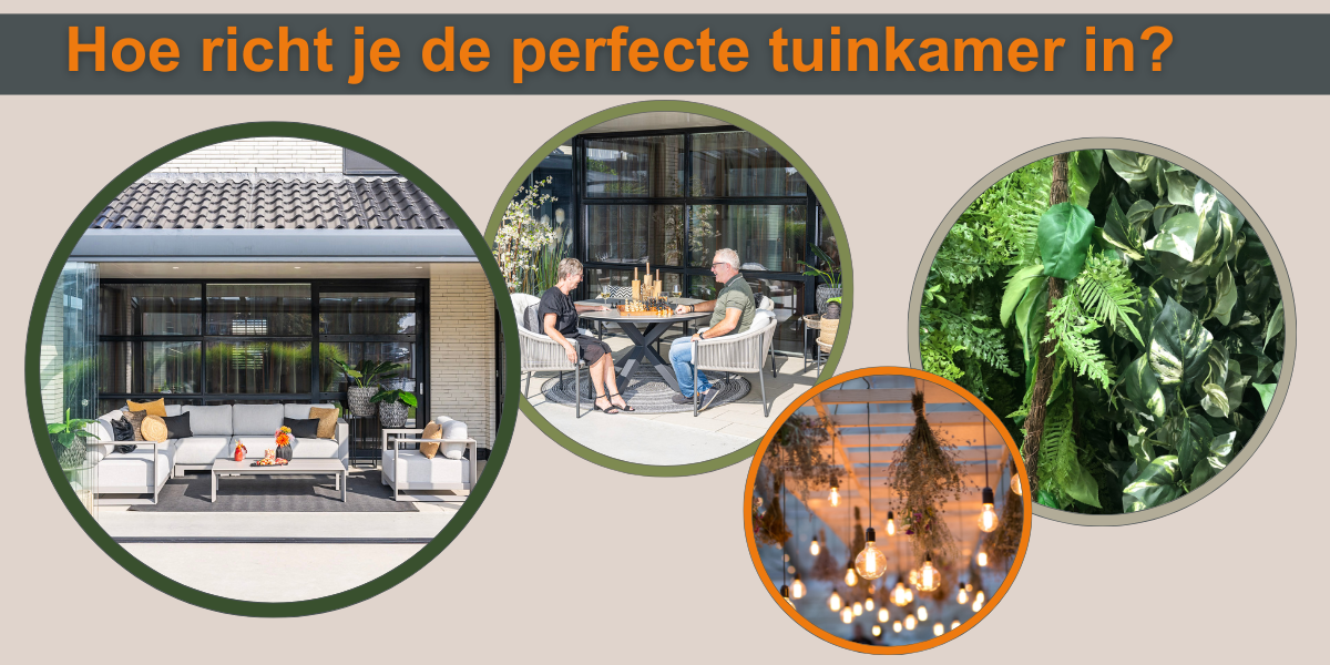 perfecte tuinkamer