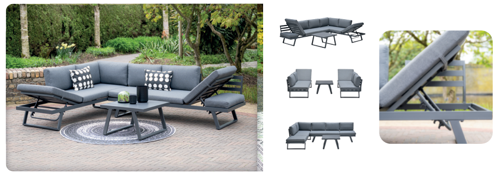 tuinmeubeltrend 23 multifunctionele loungeset