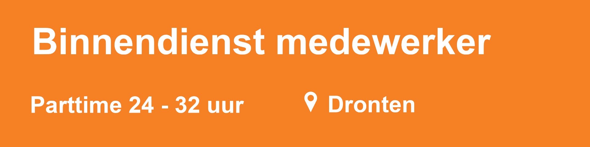 Binnendienst-medewerker