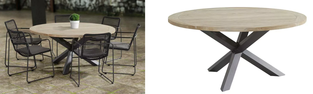 ronde tuintafel