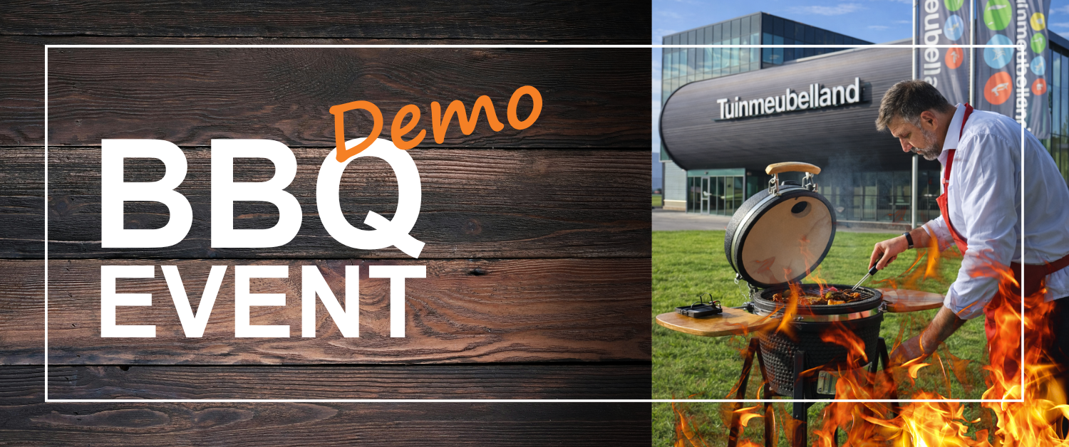 BBQ demo bij Tuinmeubelland