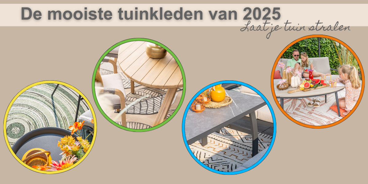 tuinkleedjes 2025 collectie bij Tuinmeubelland