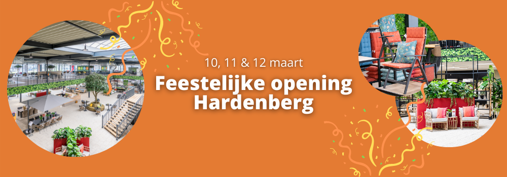 Feestelijk openingsweekend: 10-11-12 maart Hardenberg!