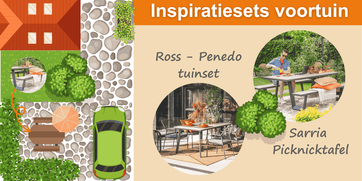 inspiratiesets voortuin