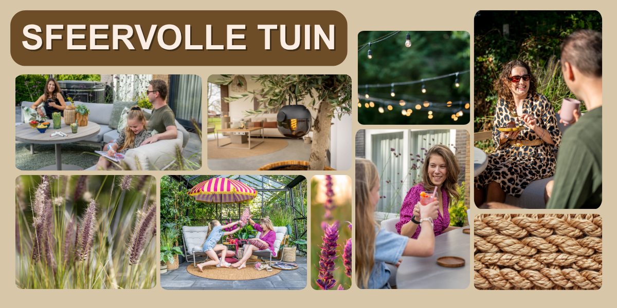 tuinmeubeltrends 2026 - trend 2 sfeervolle tuin