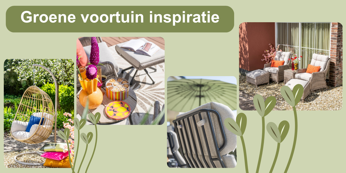 Inspiratie voor een groene voortuin