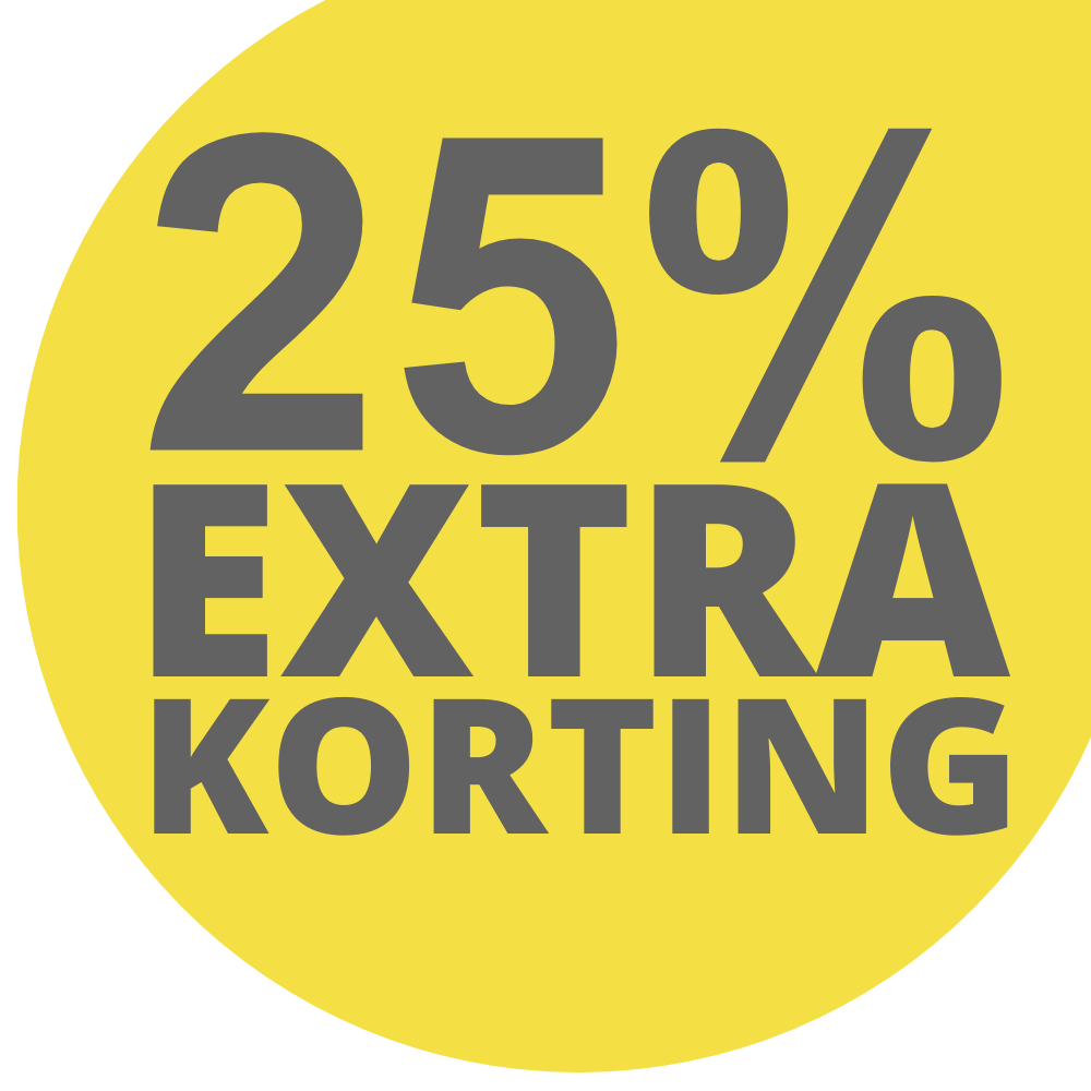 25% Korting